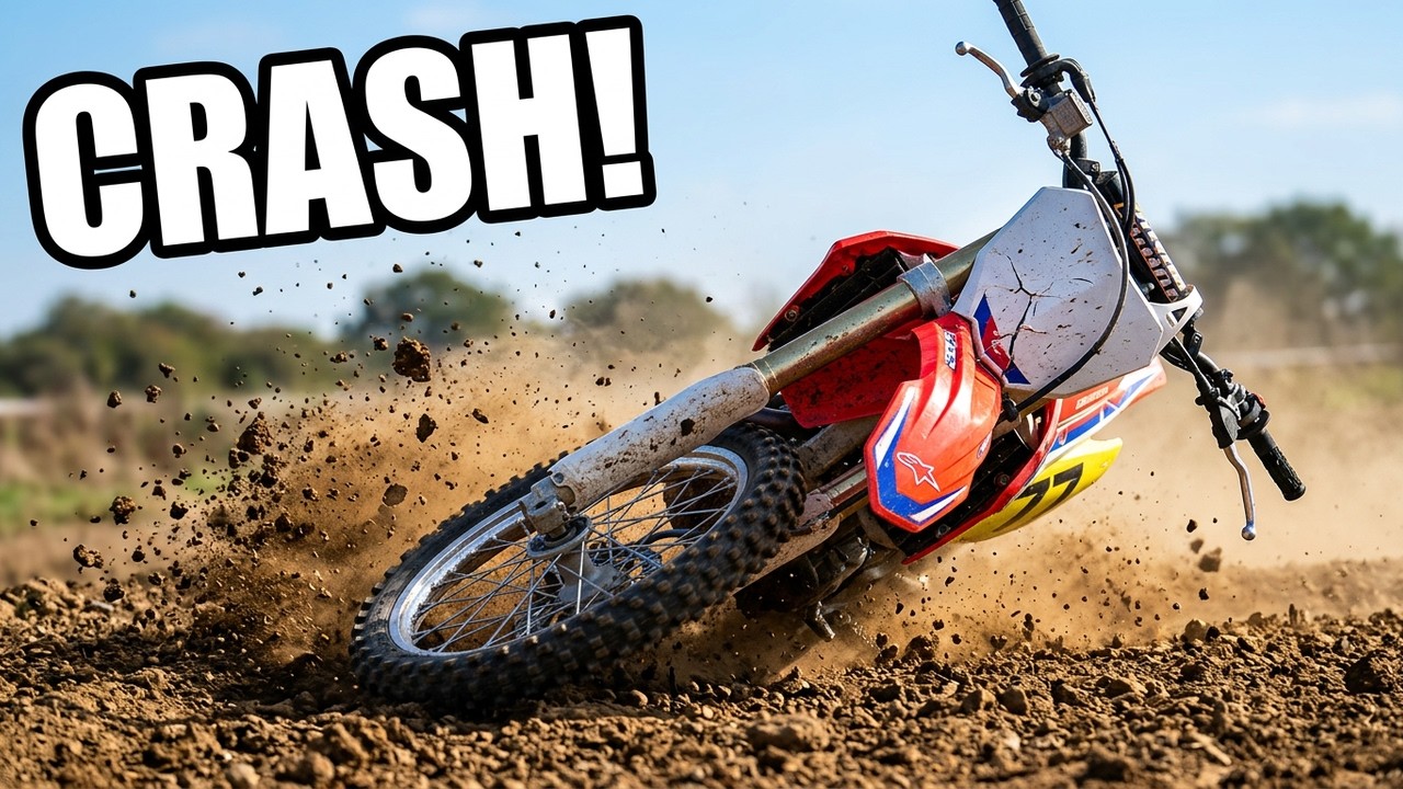 CRASH at VIP MX Track - Crick, Northampton 🏍️💥 [Full Ride & Wipeout Footage]