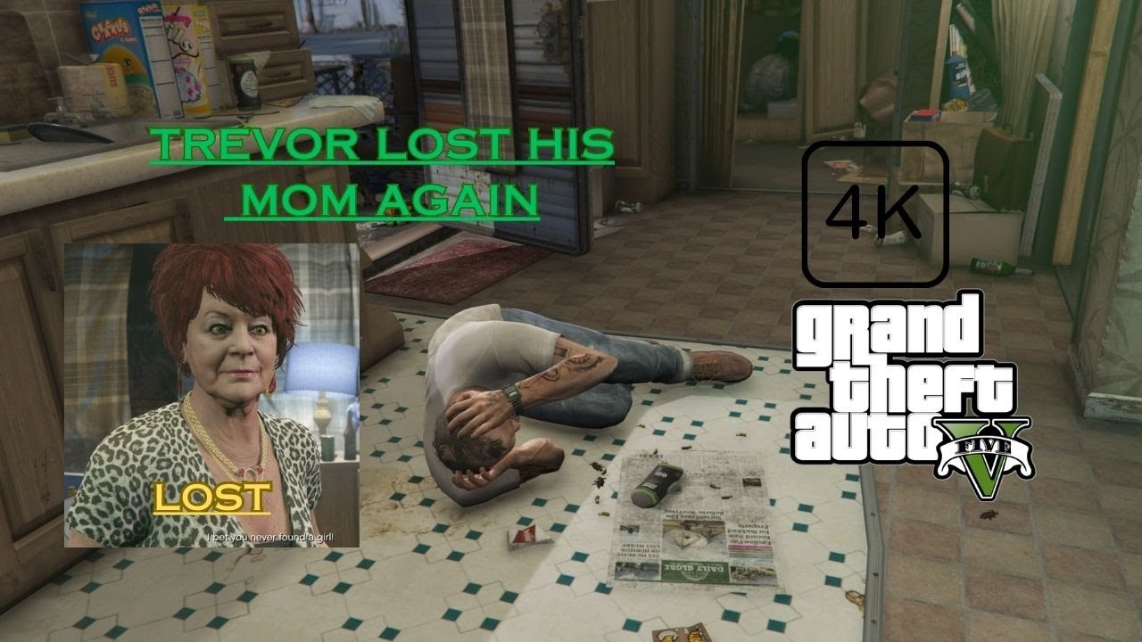 TREVOR'S LOST HIS MOM AGAIN / DELUDAMOL MED VAN / SIDE MISSSION / GTA V