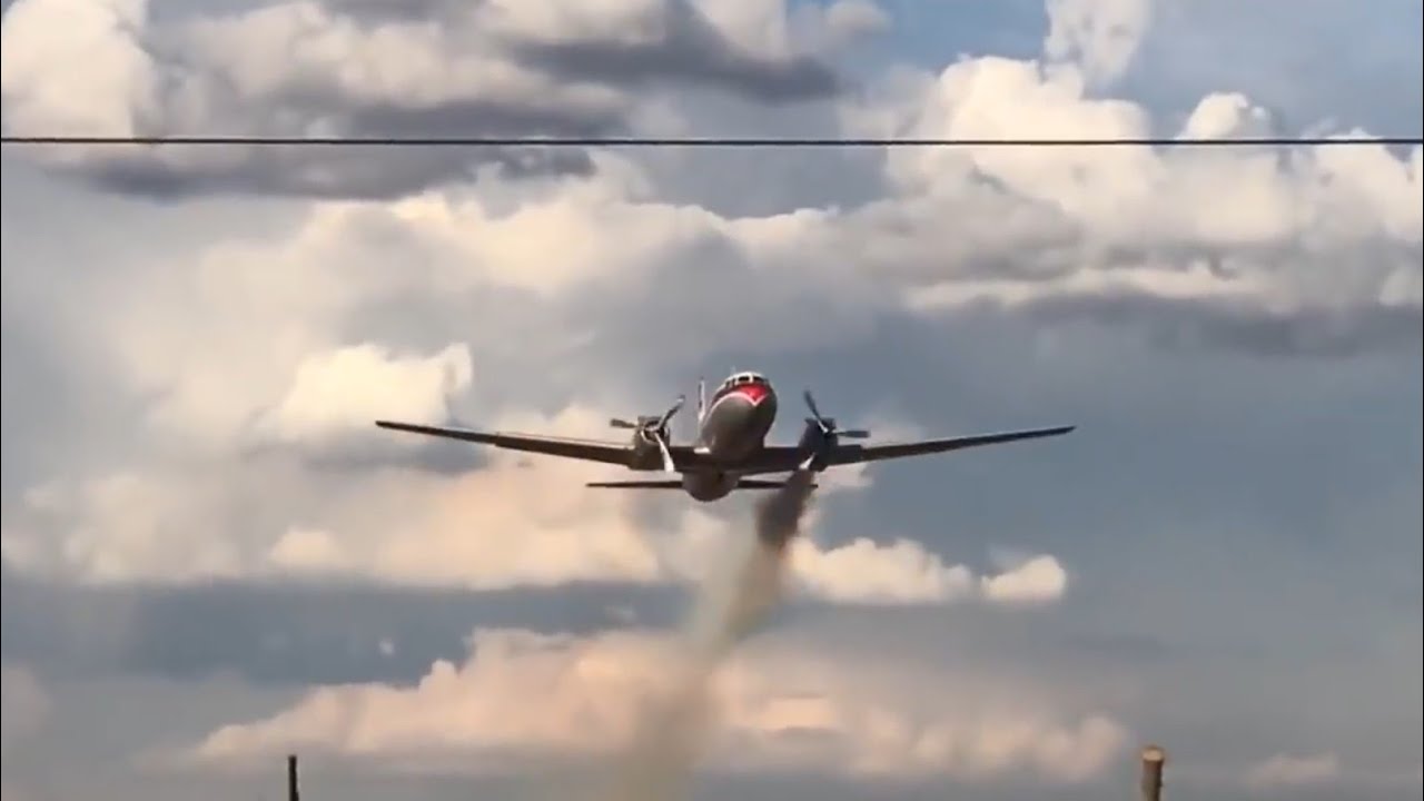 Plane suffers engine failure on take off