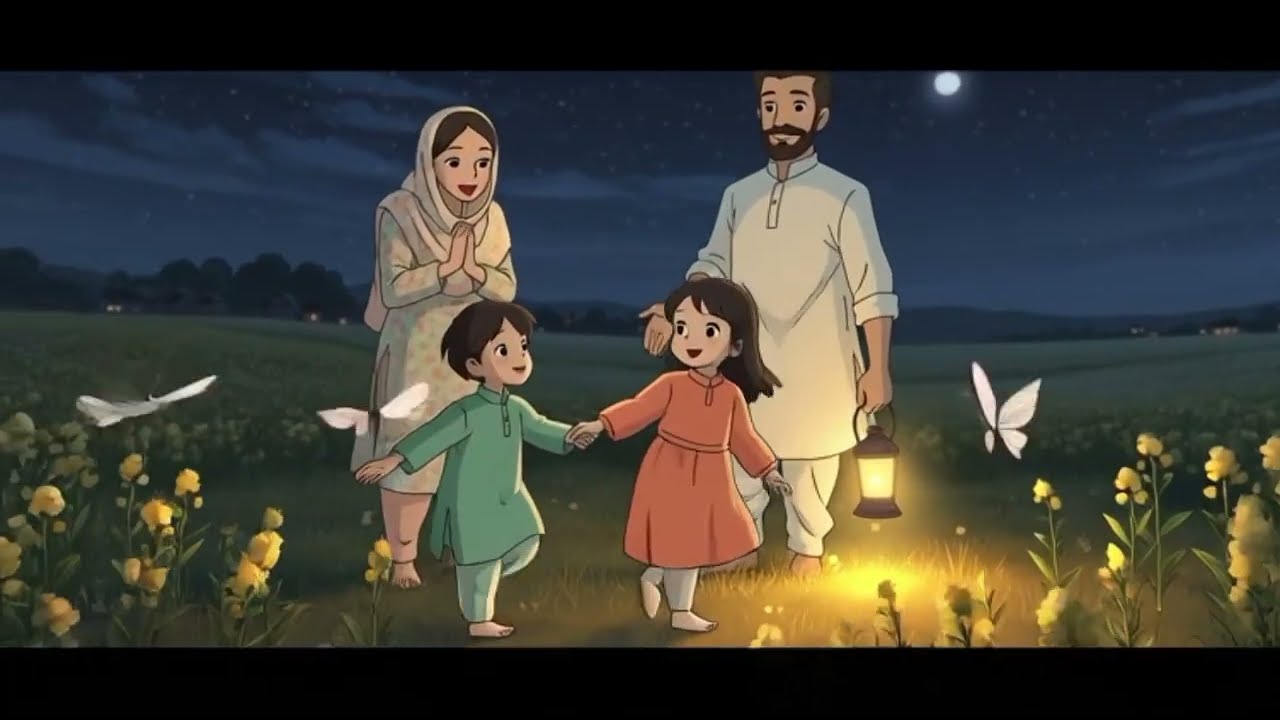 “Welcome Spring with Gratitude 🌿 | Muslim Ghibli ASMR Family Moments”