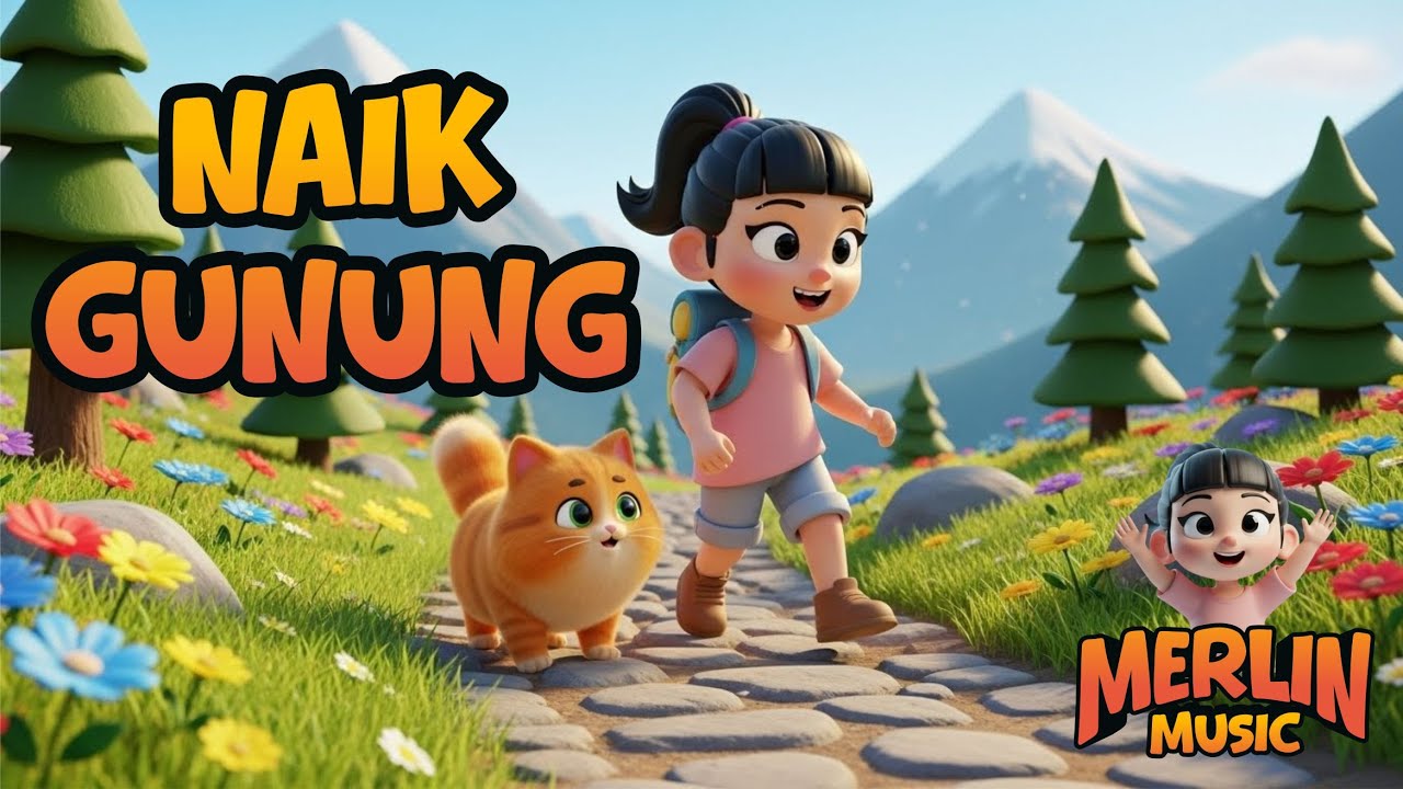 Naik Gunung Tinggi - Lagu Baru anak indonesia