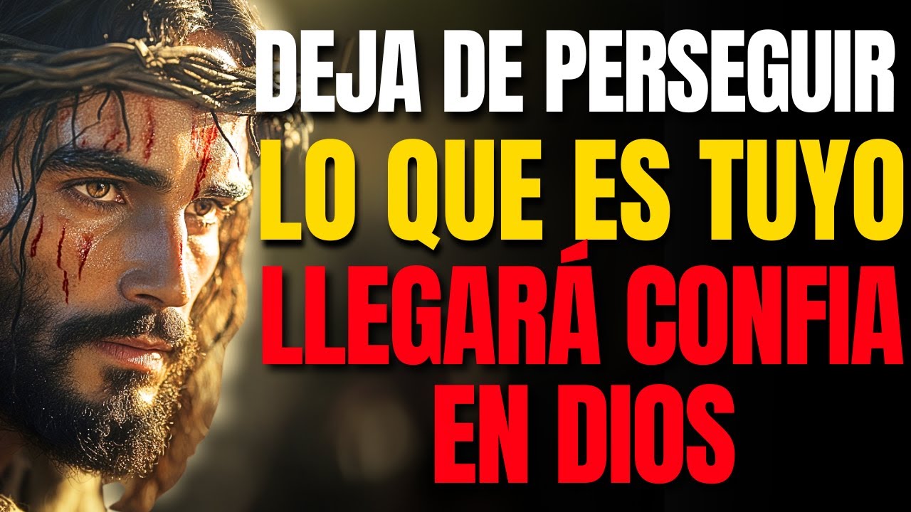 DIOS TE HABLA HOY: CUANDO DEJAS DE PERSEGUIR, MI TIEMPO ACTÚA Y TODO COMIENZA A ORDENARSE