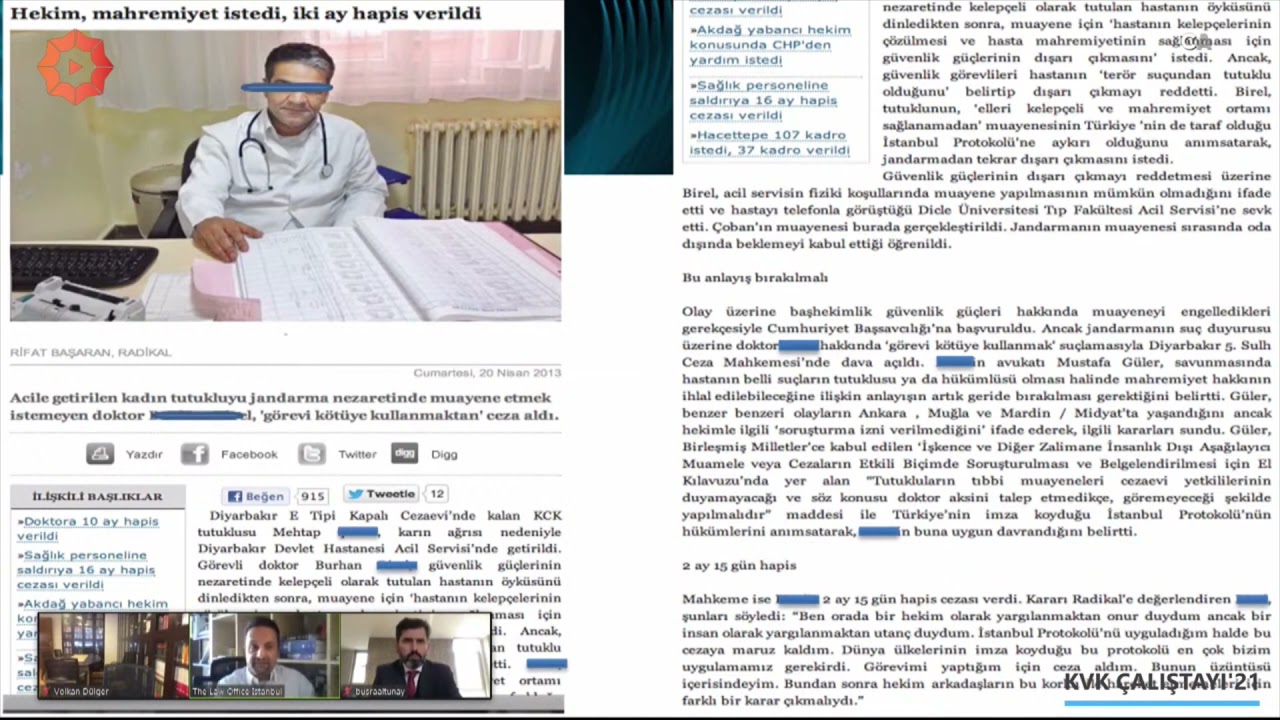 “Sağlık Hukukunda Kişisel Verilerin Korunması” - Prof. Dr. Hakan Hakeri 