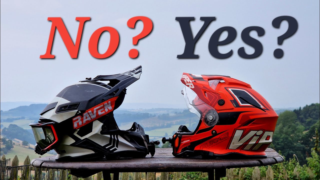 Какой шлем для мотокросса лучше? — Enduro против Dualsport