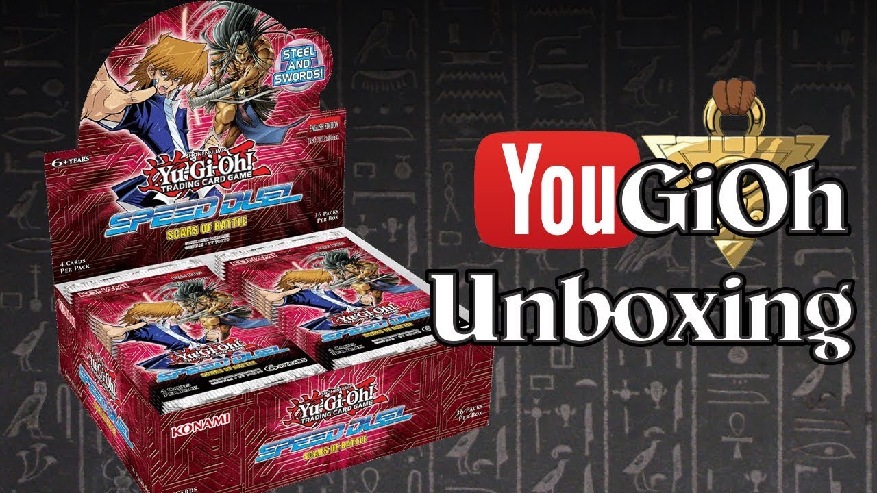 YuGiOh Speed Duel Scars of Battle Unboxing
