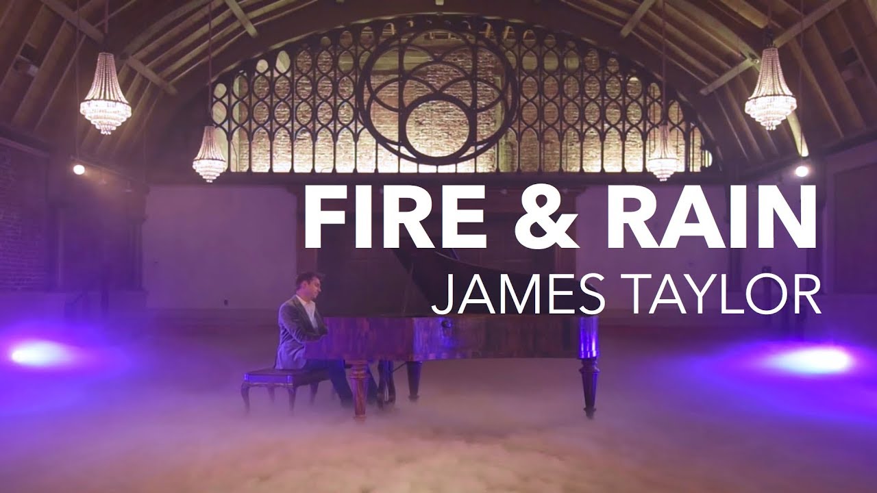 Fire and Rain (James Taylor) - Acoustic Piano Cover by Phil Thompson