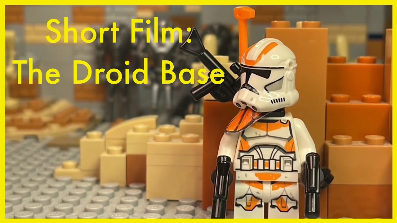 Shootout At The Droid Base | Lego Star Wars Stop Motion/Brickfilm