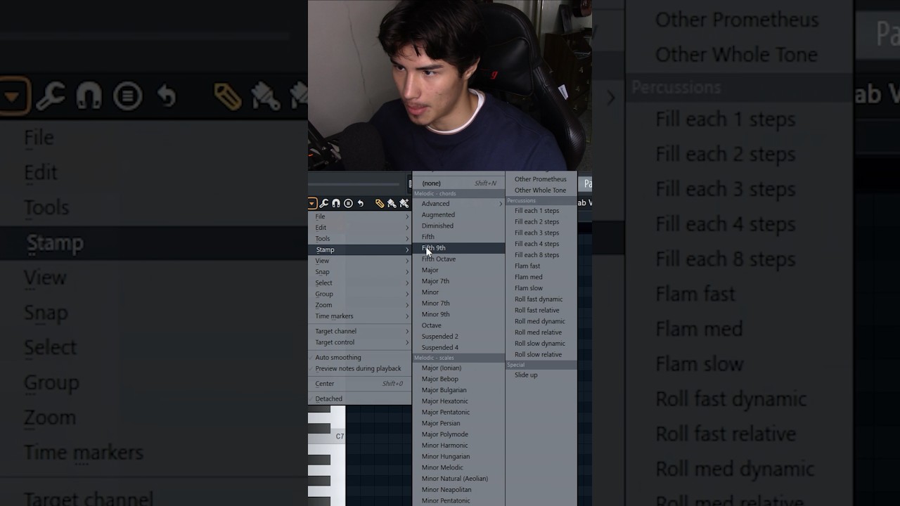 How to use ghost notes in FL studio 💎 #producer #flstudio #beatmaker