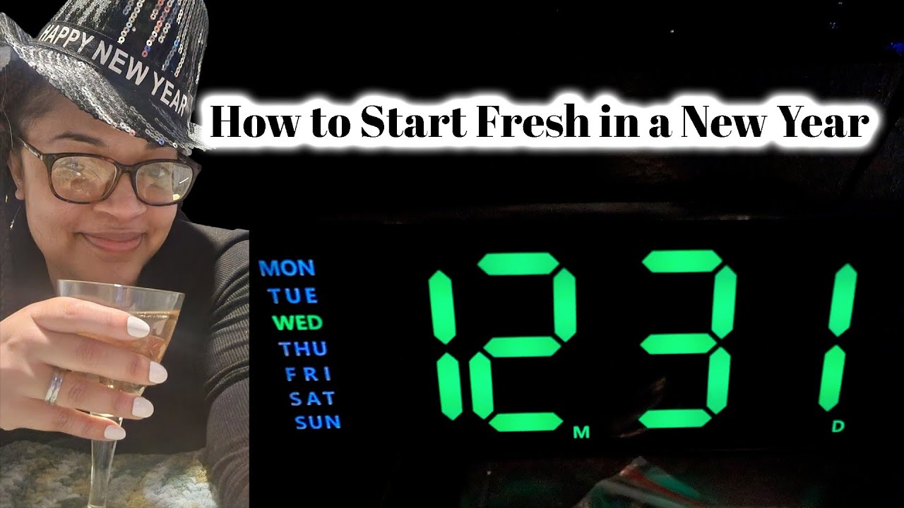 How to Start Fresh in a New Year