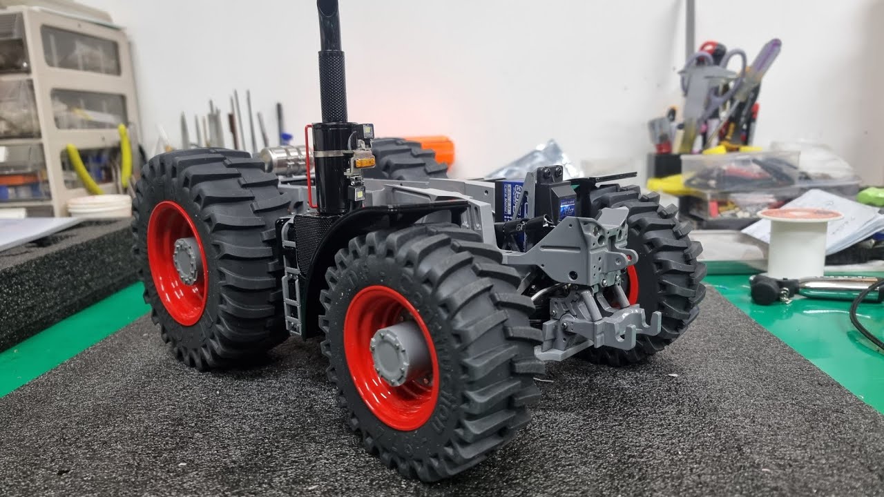 Rc 레수 펜트 1050 트렉터  (#rc lesu fendt 1050 tractor )