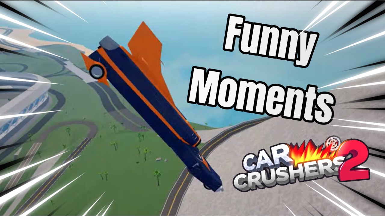 FUNNY Moments from Admin Panel in Car Crushers 2!