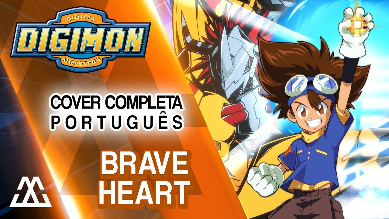 Digimon Adventure - Brave Heart em Português (PT-BR)