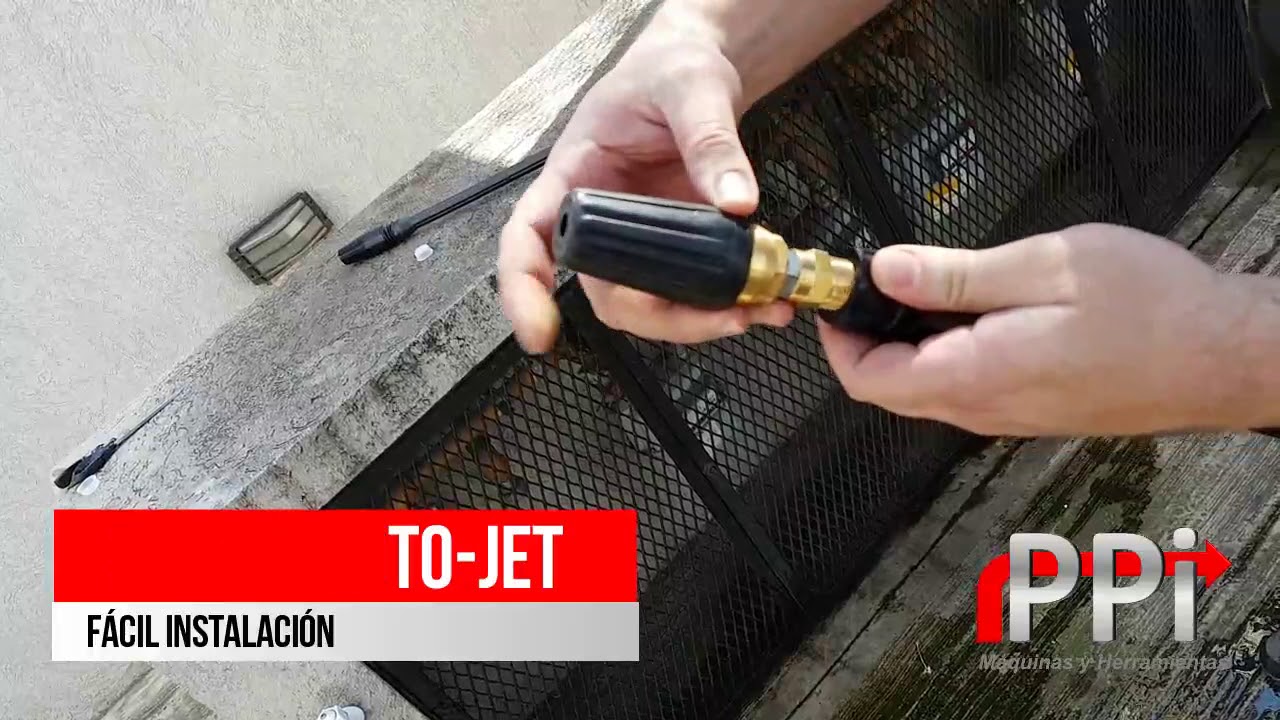 Desmostracion sistema ROTO-JET Annovi 610 - 757 - 768 - PPi maquinas y herramientas