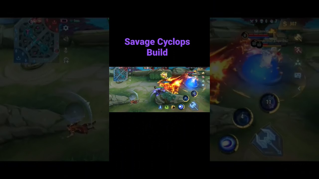 Cyclops Savage Build. Insane lifesteal and damage build #mlbb #cyclops #cyclopsgameplay