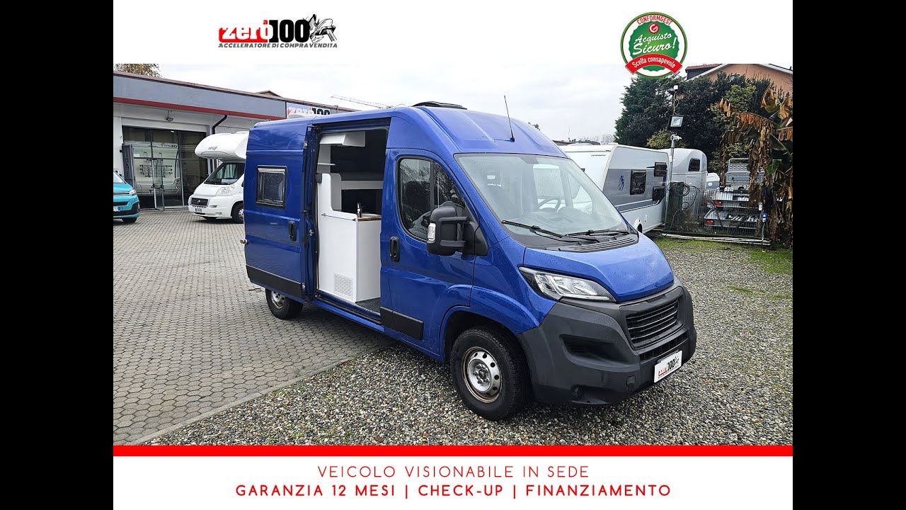 Van allestito Camper puro 3 posti