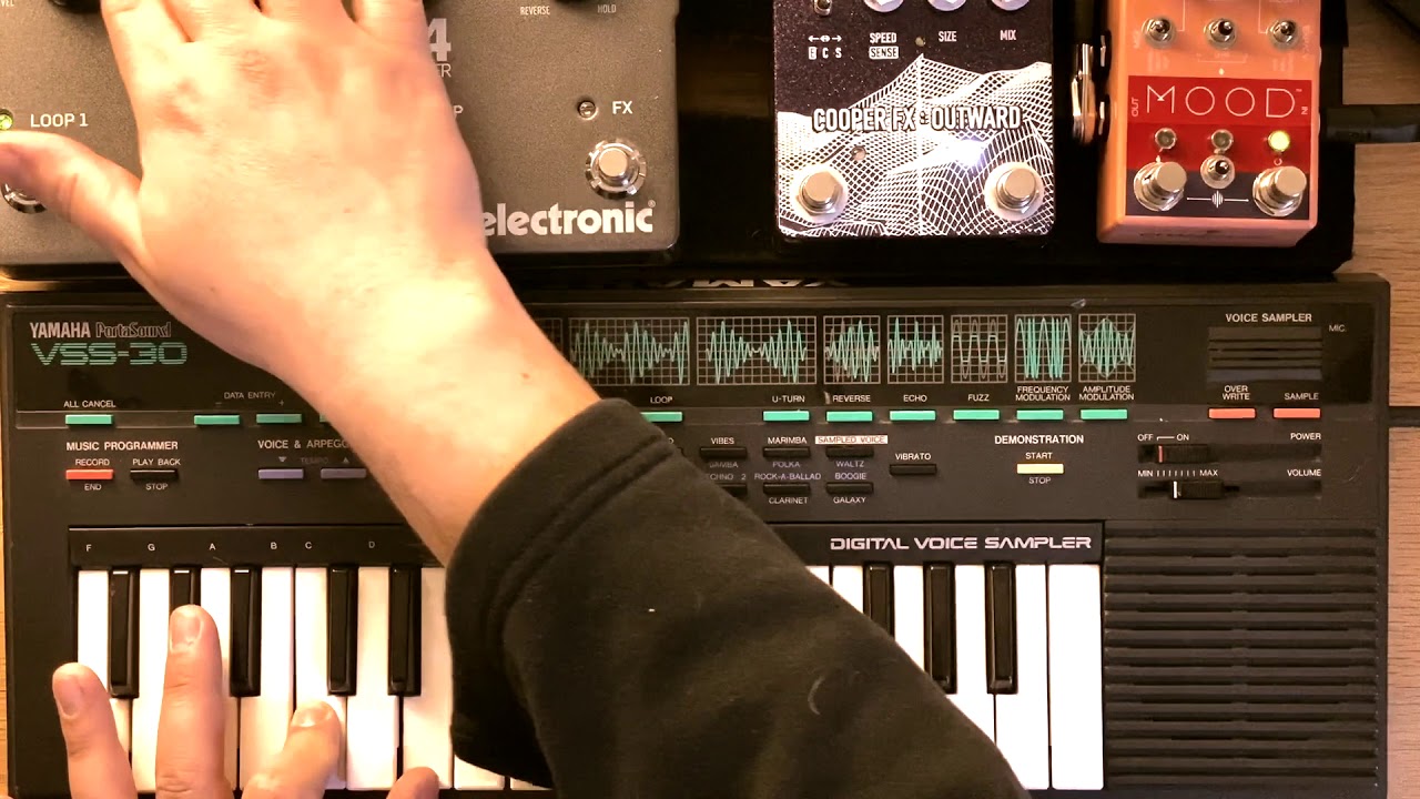 Yamaha VSS30 - Cooper FX Outward - Chase Bliss MOOD