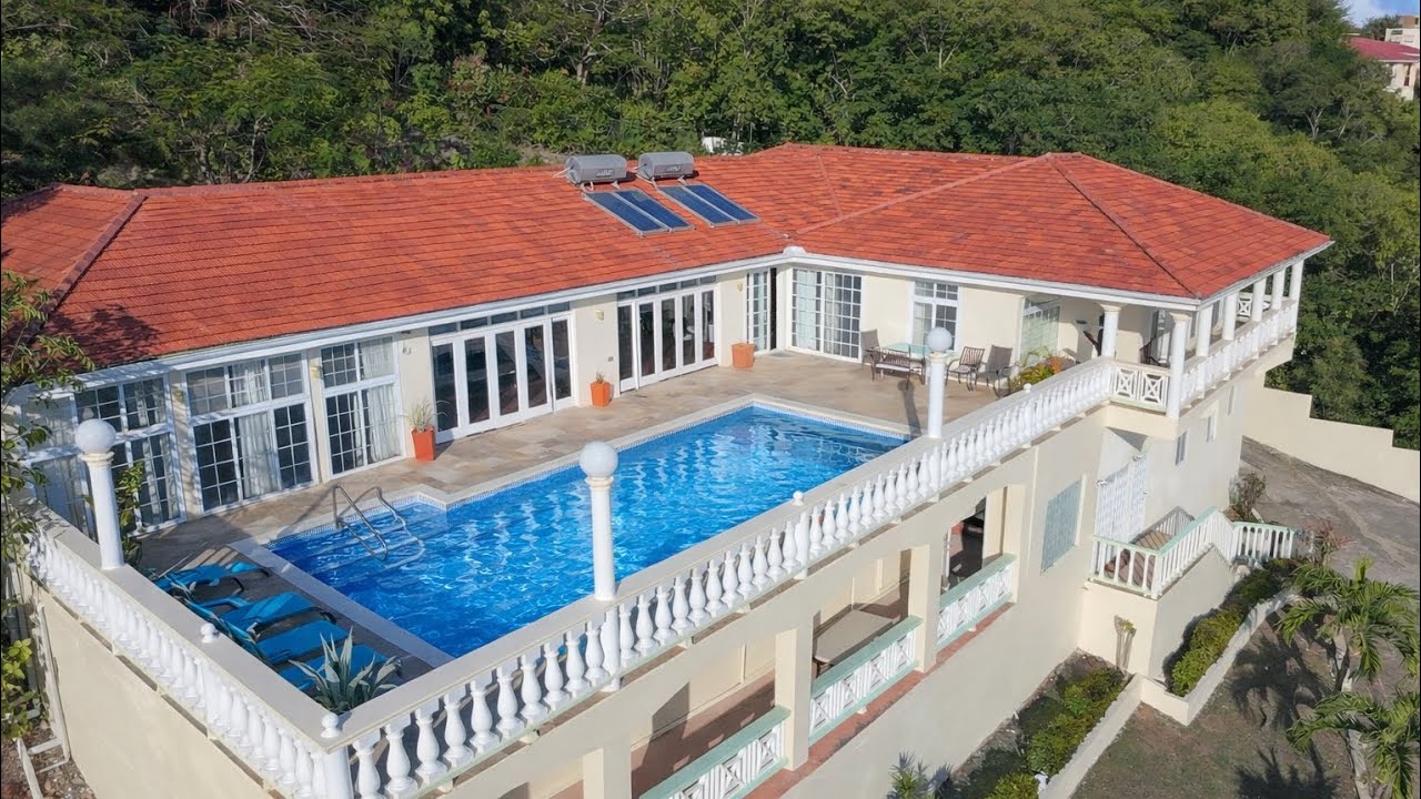 Walkthrough of Dove Nest Manor | St. Lucia #realestate 