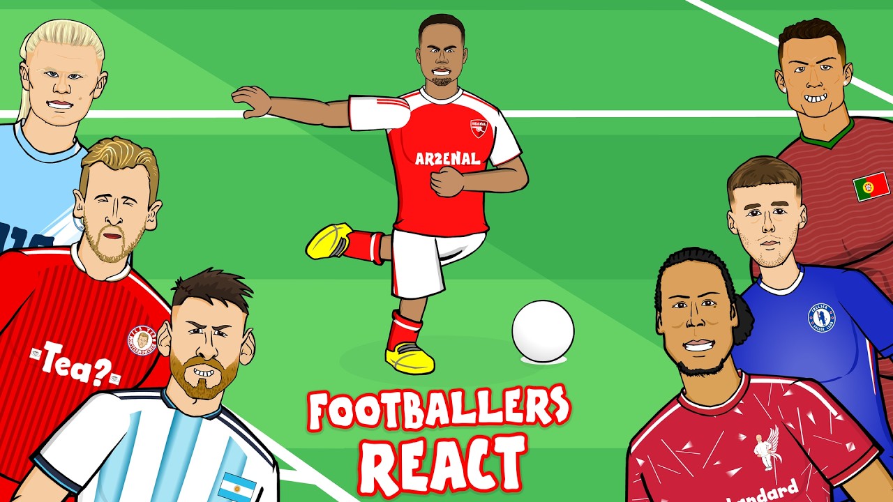 Gabriel penalty - FOOTBALLERS REACT😂