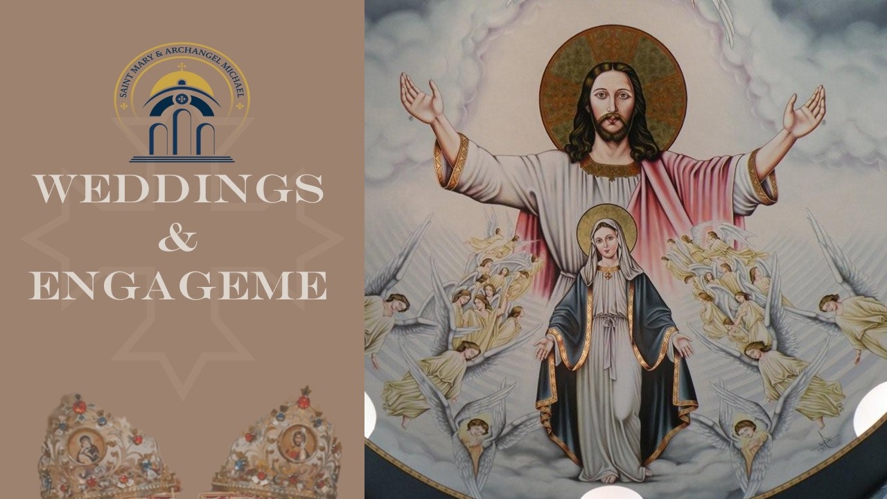 Main Sanctuary @ Saint Mary and Archangel Michael Coptic Orthodox Church of Houston, TX Live Stream