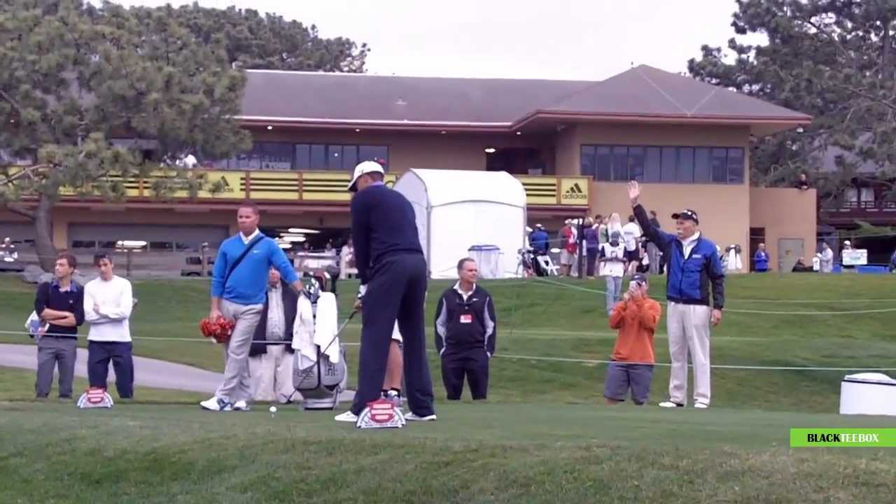 Tiger Woods - Practice Round (Raw Footage) at Torrey Pines