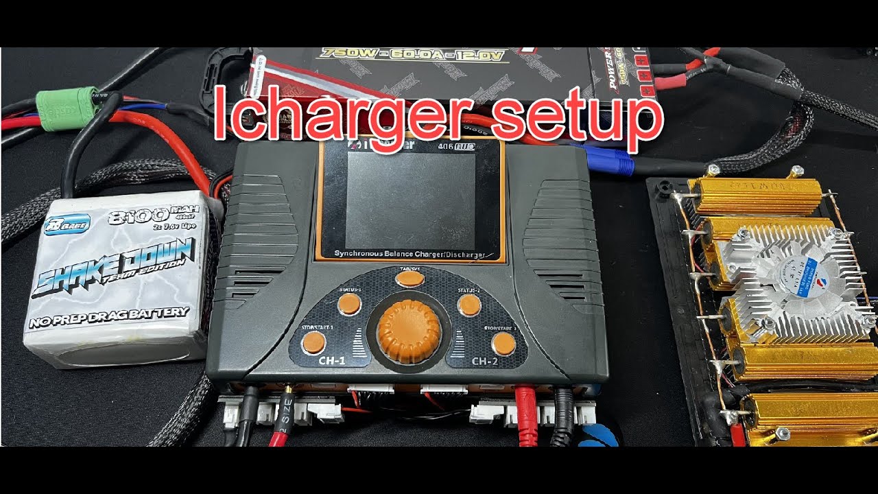 Icharger setup