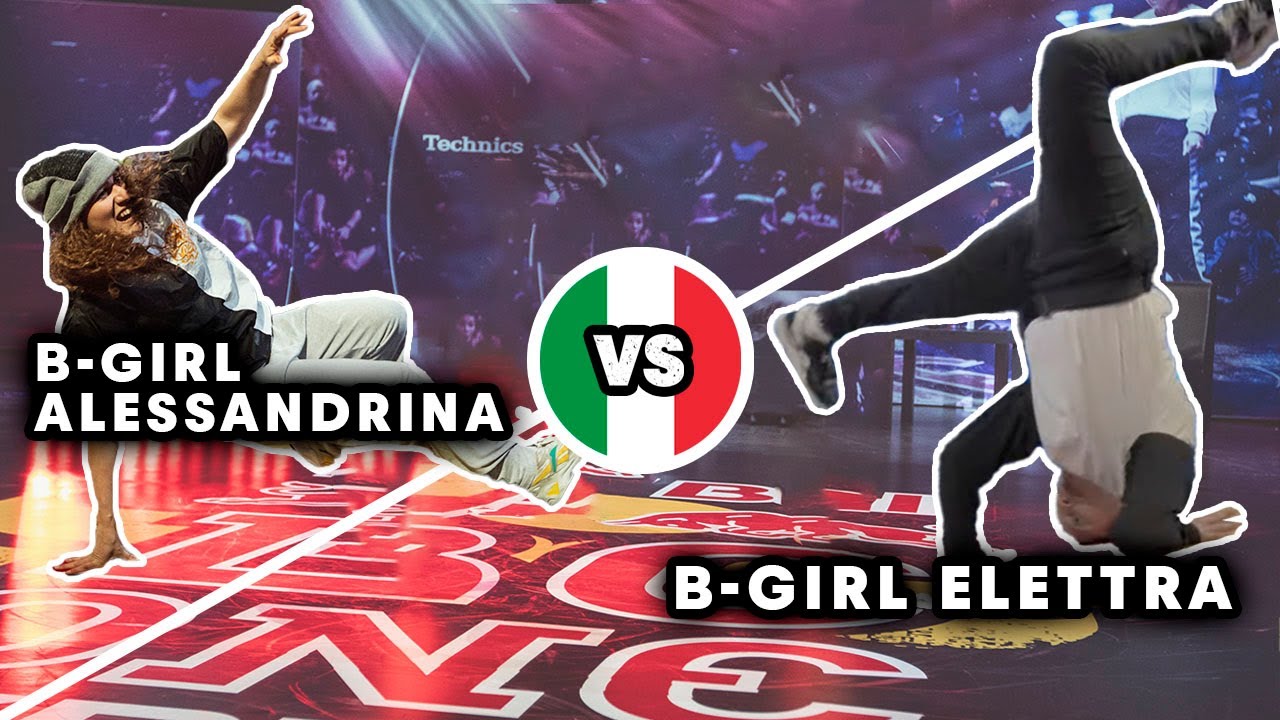 B-Girl Alessandrina vs. B-Girl Elettra | Red Bull BC One Cypher Italy 2021