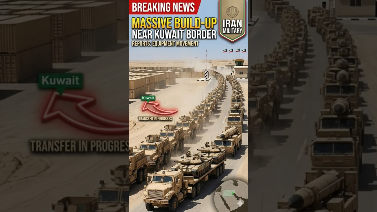 Iran Moves Military Equipment Toward Kuwait Border &ndash; Tensions Rise