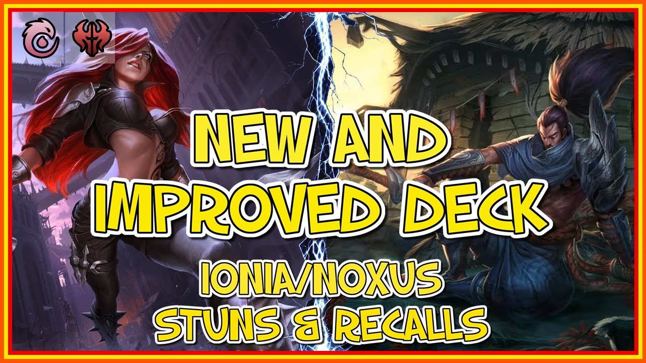 IMPROVED DECK | Legends of Runeterra | Yasuo VS Shadow Isles & Demacia