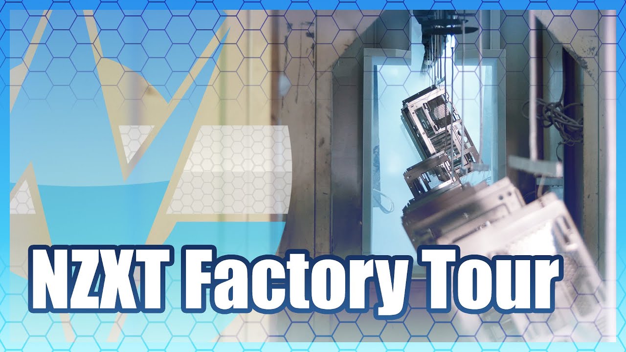 NZXT Case Factory Tour in China - Tooling & Manufacturing