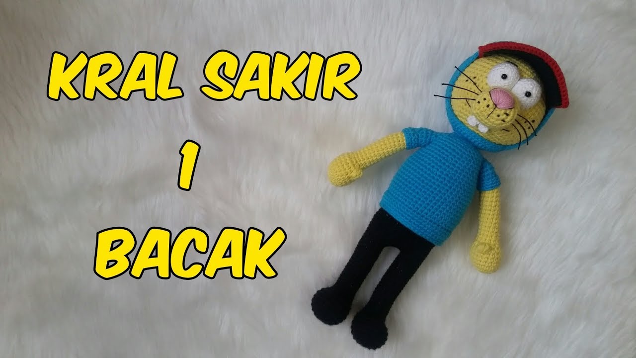 Amigurumi Kral Şakir 1 (Bacak)