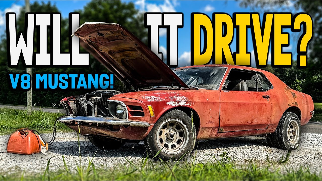 ABANDONED 1970 V8 Mustang - Will It Drive After Decades? Part 2