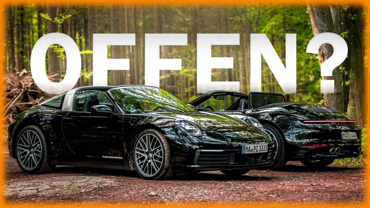 Porsche 992 Targa vs. Cabriolet Review // Welche offene 911 Variante passt für wen?