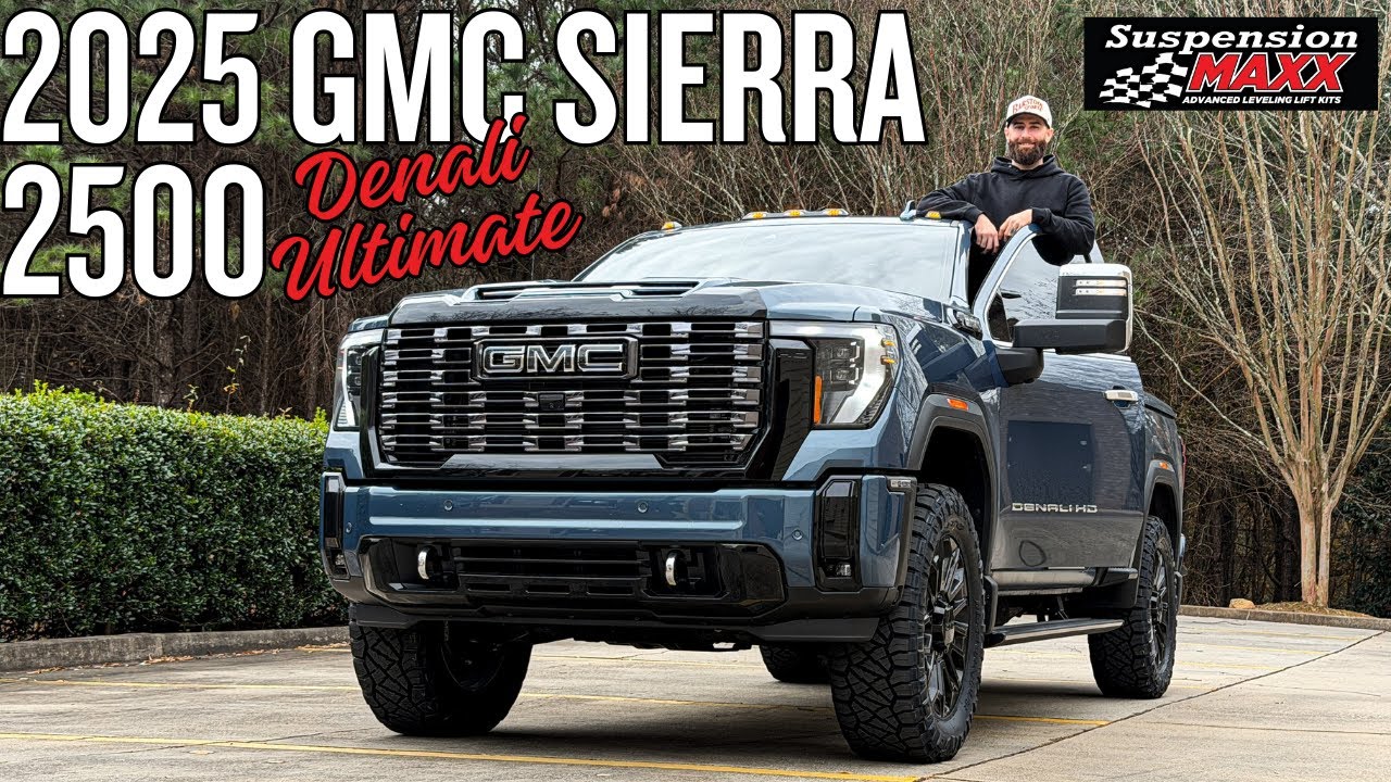 ВЫРАВНИВАЙТЕ ПРАВИЛЬНО: GMC Sierra 2500 Denali Ultimate 2025 года | Торсионные ключи SuspensionMA...