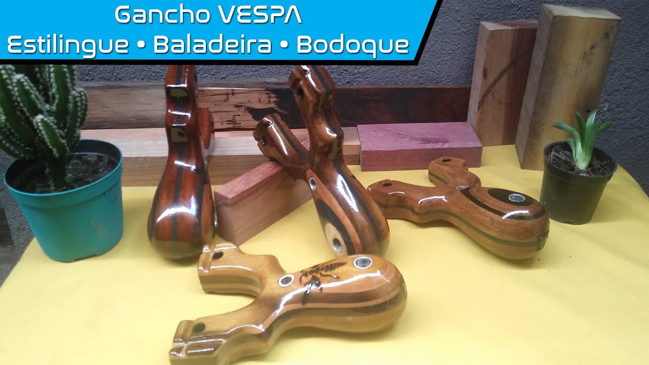 Passo a Passo | Gancho VESPA - Estilingue / Baladeira / Bodoque [MODELO NOVO]