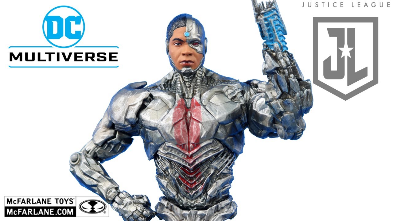 DC Multiverse CYBORG Liga da Justiça SNYDERCUT Action Figure Review McFarlane Toys