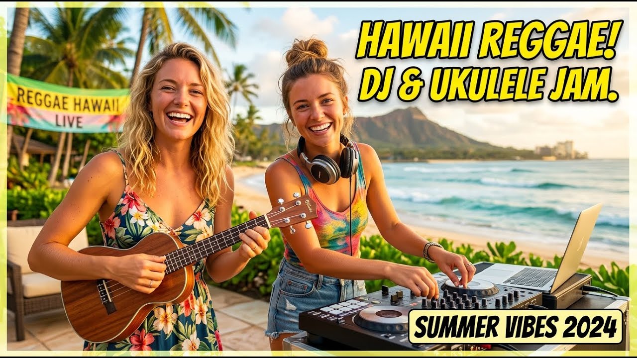 Hawaiian Reggae Paradise 🌊 Calm Island Reggae Music for Chill Nights