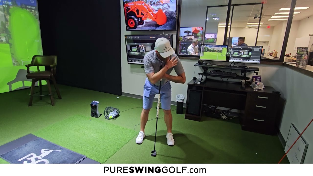 Golf Tips - Broomstick Style Putting Stroke
