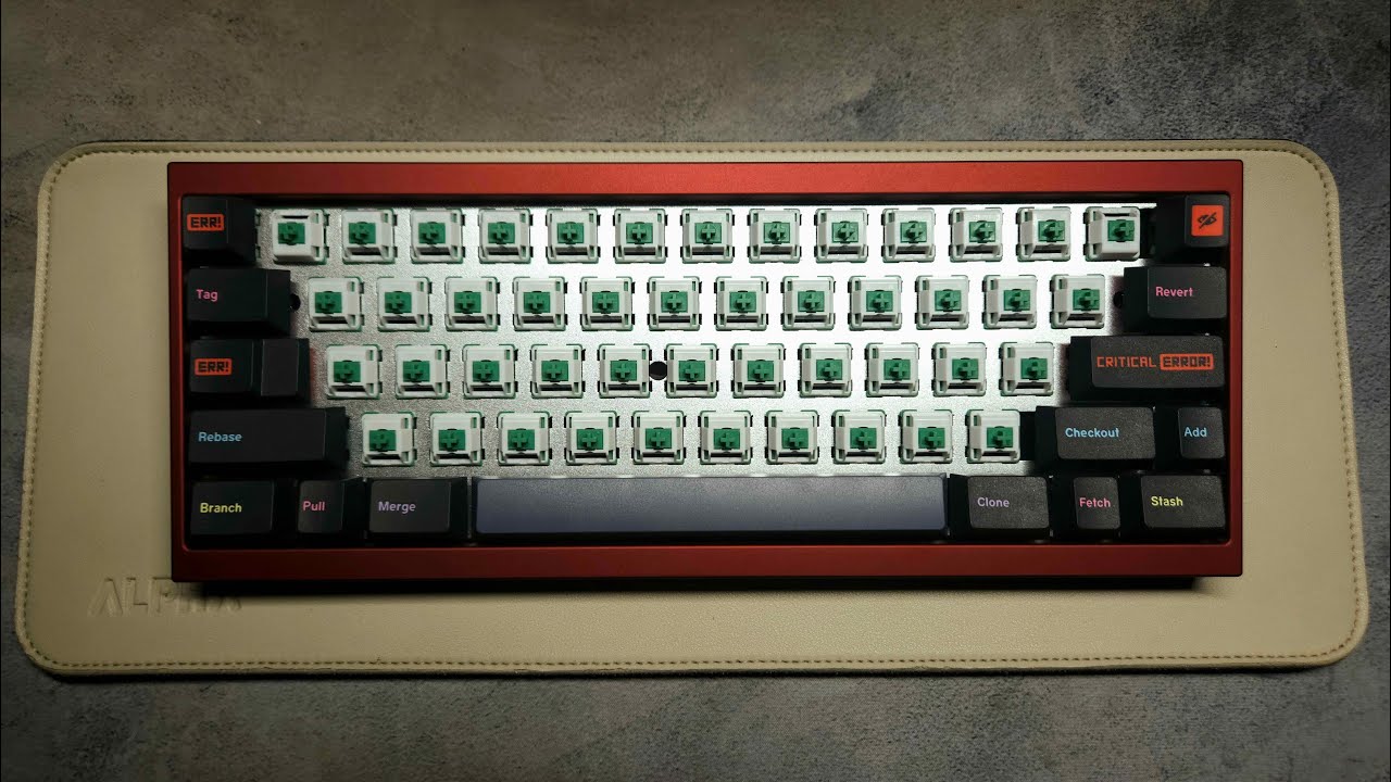 NightOwl60 - HMX FJ400 - GMK Dracula v2.0 - Alu Plate - 70a O-ring