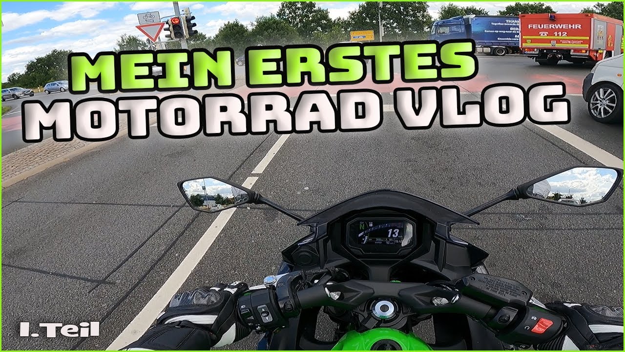 Mein erstes Motorrad Vlog | Tequila Drive Biker Cafe Reuden (Teil 1) | #motovlog #kawasakininja