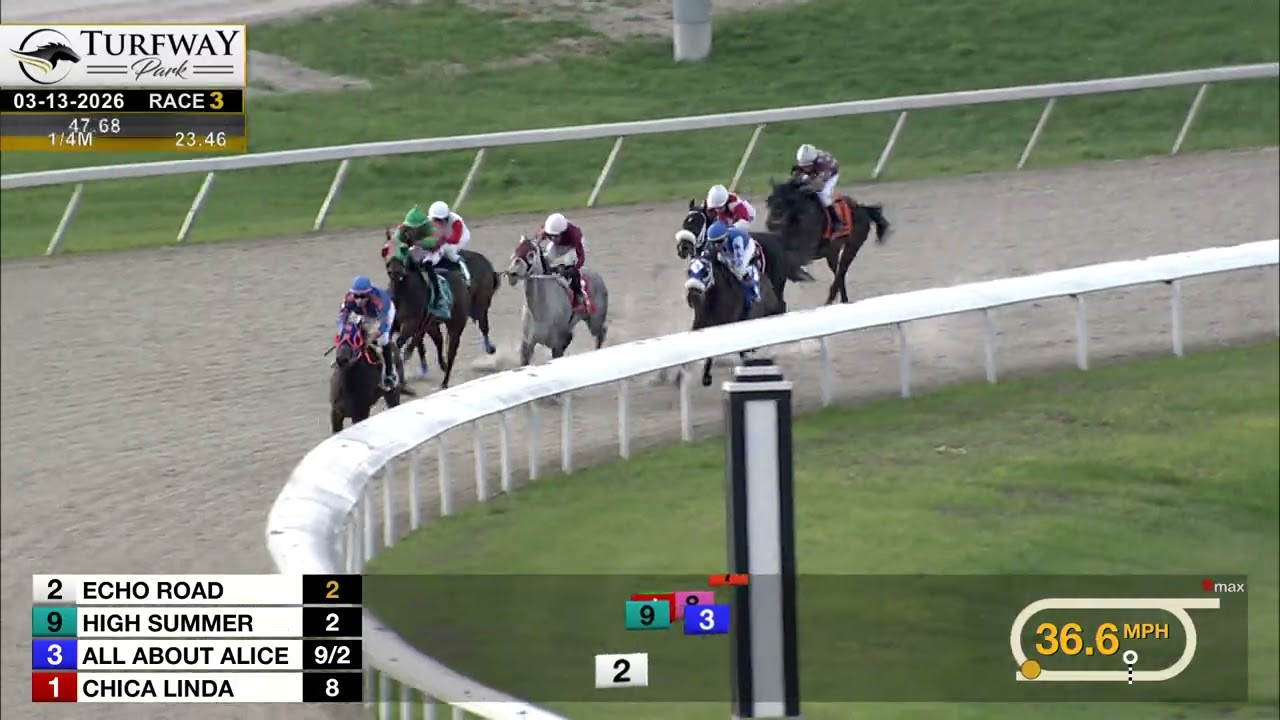 RACE 3 PROGRAM 3 13 2026