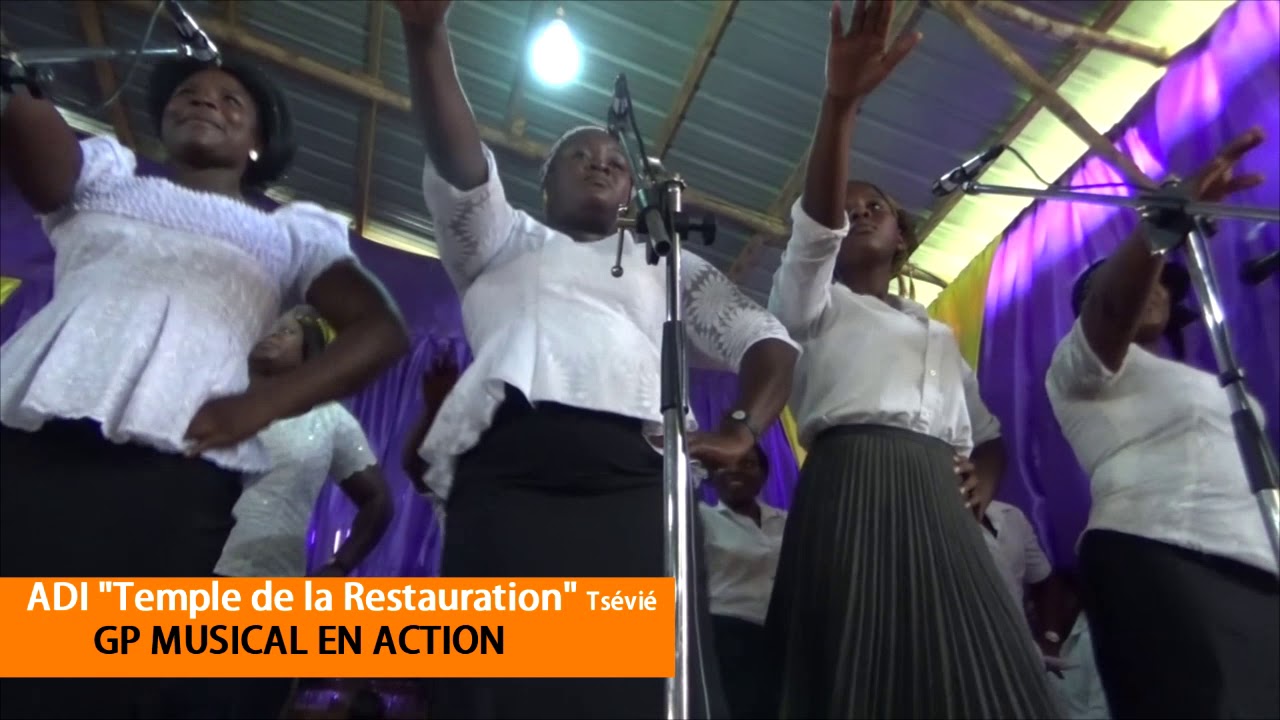 ADI TEMPLE DE LA RESTAURATION LA CHORALE EN ACTION