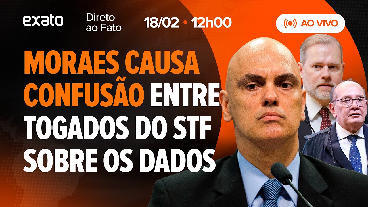 CRISE no STF: Moraes está com 