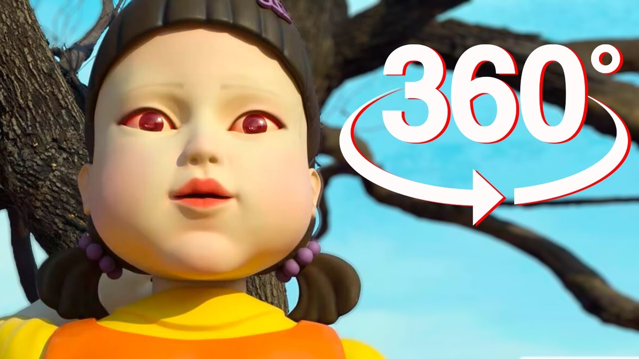360&deg; VR SQUID GAME - Red Light Green Light