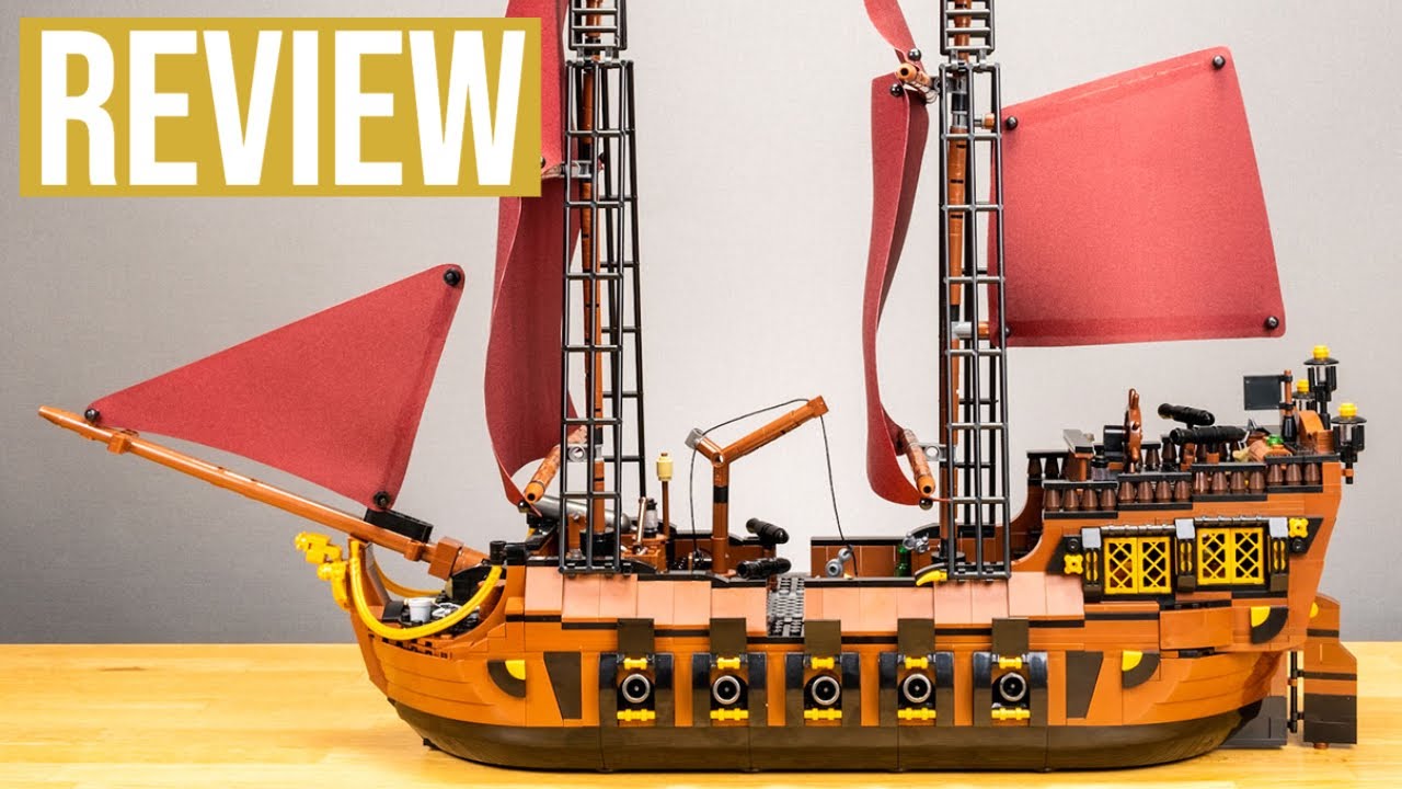 BlueBrixx Pirateninsel - Brigantine REVIEW | Set 105328