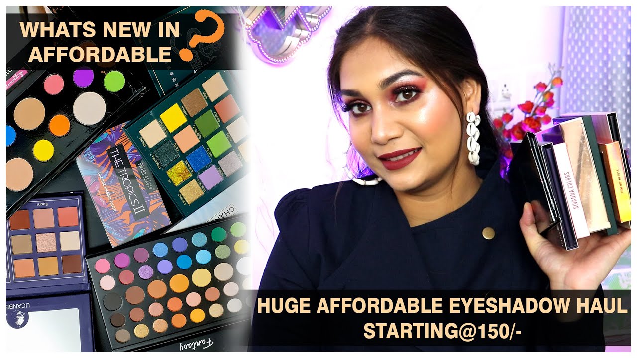 Best Affordable Eyeshadow Palettes | Starting Rs.150 | Beginners Eyeshadow Palette | Nidhi Katiyar
