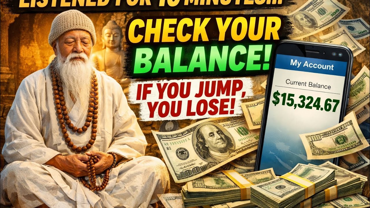 Check Your Account Balance 10 Minutes After Listening — A Buddhist Teaching for Wealth & Abundance 🌿