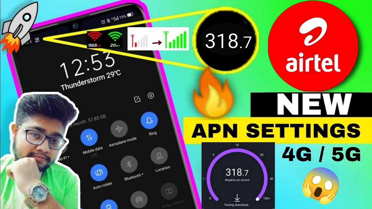 Airtel APN Settings 4G/5G 2025 | APN Settings For Airtel 4G/5G | Airtel APN Settings |New Airtel APN