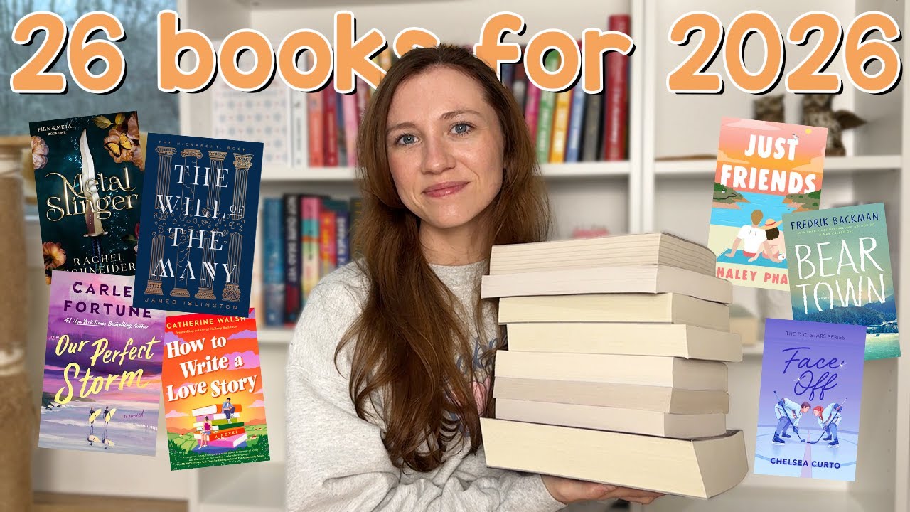 26 books I want to read in 2026 📚✨