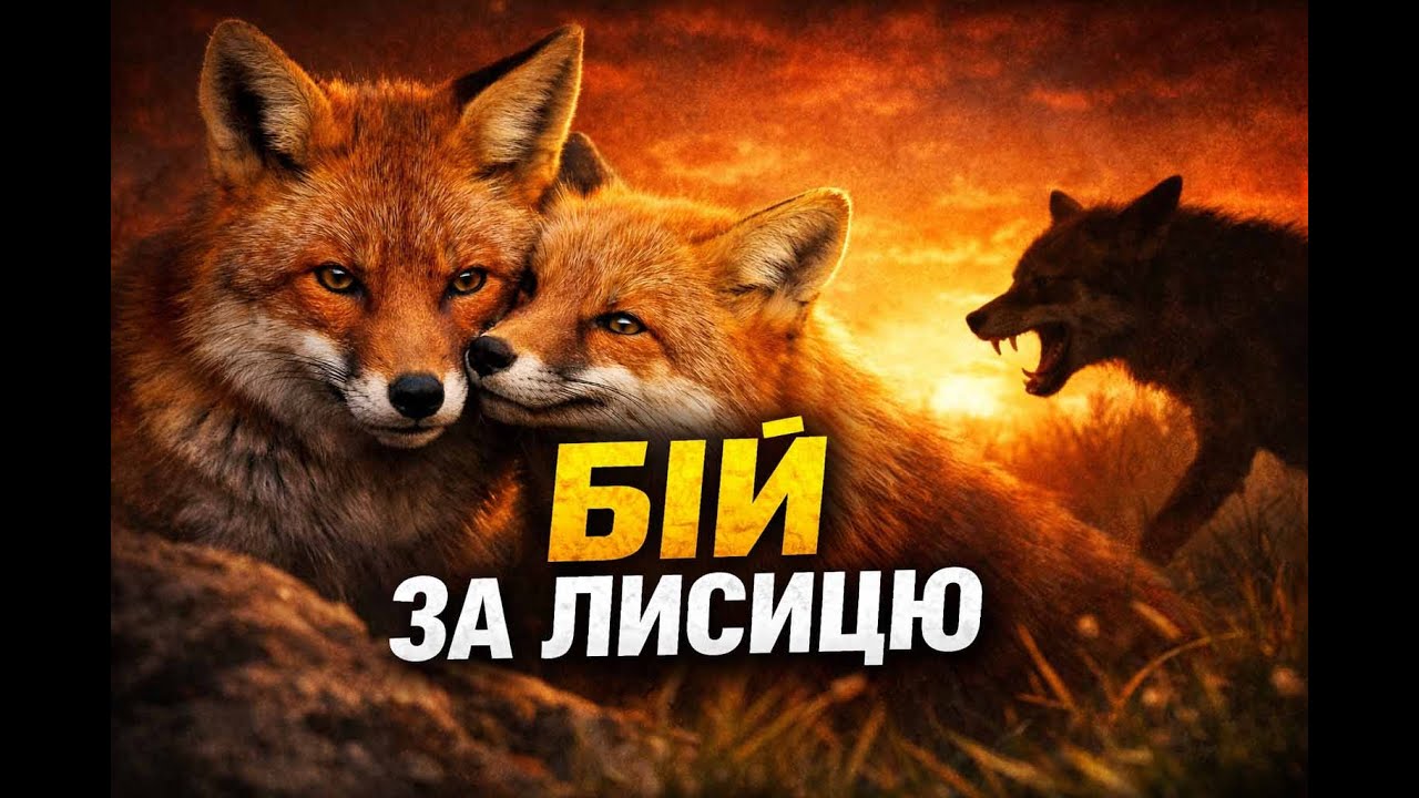 🦊 Бій за лігво і лисицю | Драма дикої природи