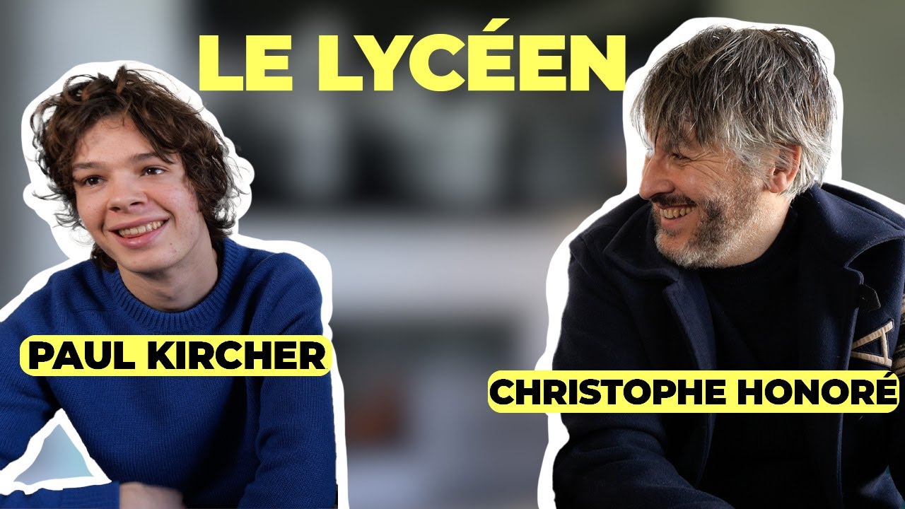 PAUL KIRCHER ET CHRISTOPHE HONORÉ RÉPONDENT À VOS QUESTIONS SUR LE FILM LE LYCÉEN